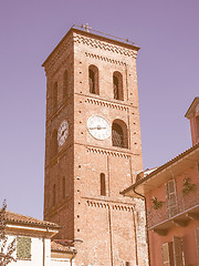 Image showing Santa Maria church in San Mauro vintage