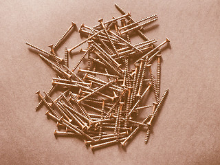 Image showing  Wood screw vintage