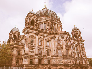 Image showing Berliner Dom vintage