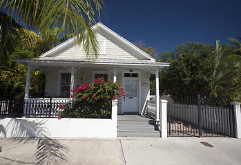 Image showing typical home architecture key west florida