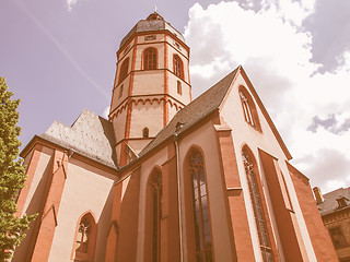 Image showing St Stephan church Mainz vintage