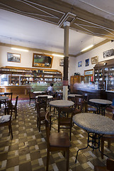 Image showing interior famous restaurant lima peru