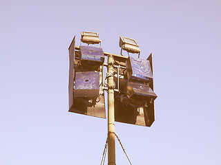 Image showing  Street lights vintage