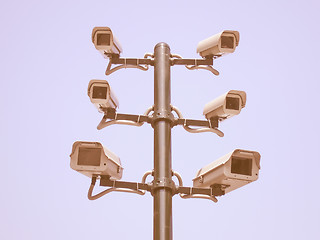 Image showing  CCTV picture vintage