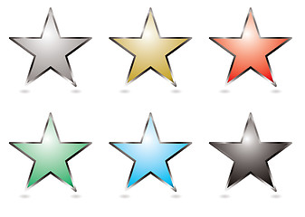 Image showing star buttons