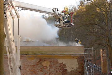 Image showing fireman