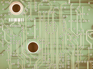 Image showing  Printed circuit vintage