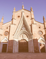 Image showing Chieri Cathedral, Italy vintage