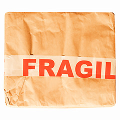 Image showing  Fragile picture vintage