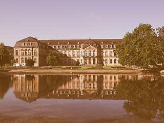 Image showing Schlossplatz (Castle square), Stuttgart vintage
