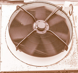 Image showing  HVAC device vintage