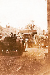 Image showing  Harvester picture vintage