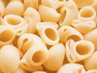 Image showing Retro looking Lumache pasta food