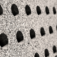 Image showing brick in london     the     texture  abstract   of a ancien wall