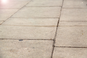 Image showing brick in london   the    abstract    texture of a ancien wall an