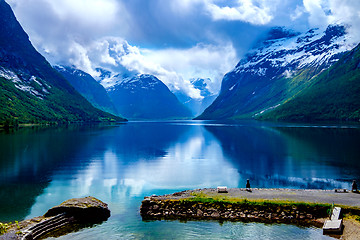 Image showing Beautiful Nature Norway.