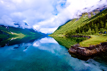 Image showing Beautiful Nature Norway.