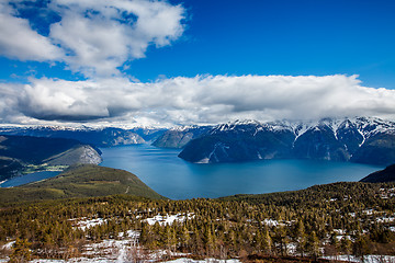 Image showing Beautiful Nature Norway - Sognefjorden.