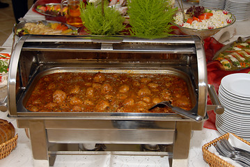 Image showing CATERING SETUP