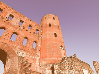 Image showing Torri Palatine, Turin vintage