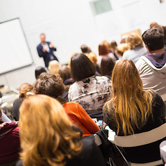 Image showing Audience in the lecture hall.