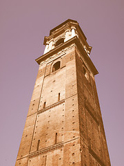 Image showing Bell tower vintage