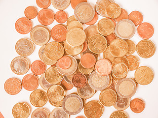 Image showing  Euros money vintage