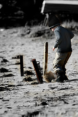 Image showing Beach fun