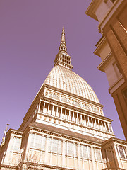 Image showing Mole Antonelliana, Turin vintage