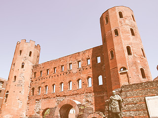 Image showing Torri Palatine, Turin vintage