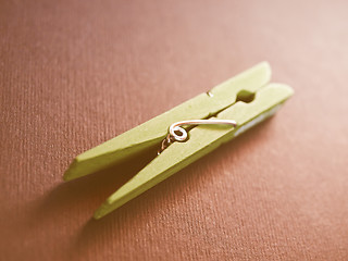 Image showing  Clothespin vintage