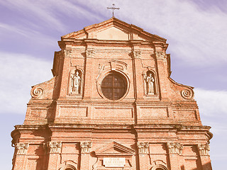 Image showing San Pietro Apostolo church, Brusasco vintage