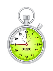 Image showing typical stopwatch 45 seconds