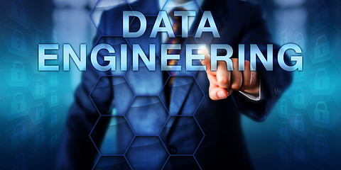 Image showing Business Analyst Pushing DATA ENGINEERING