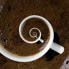 Image showing Caffeine Addiction Swirl