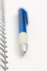 Image showing pen on notebook