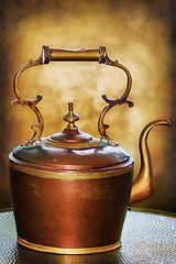 Image showing Old Brown Kettle