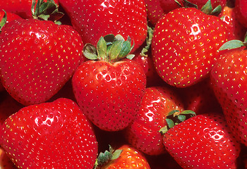 Image showing Strawberries