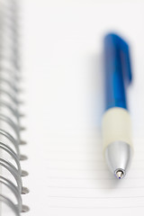 Image showing pen on notebook