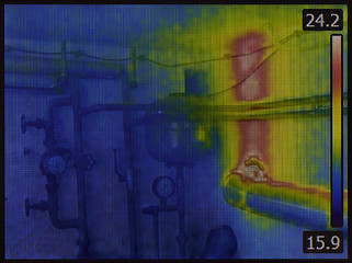 Image showing Central Heating System Infrared