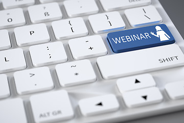 Image showing keyboard webinar