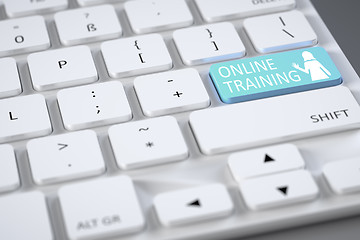 Image showing keyboard online training