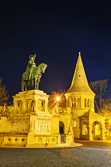 Image showing Fisherman bastion in Budapest, Hungary