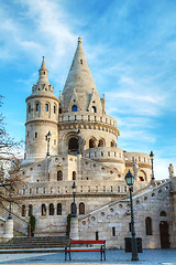 Image showing Fisherman bastion in Budapest, Hungary