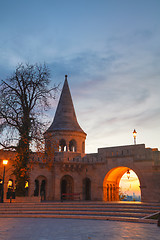 Image showing Fisherman bastion in Budapest, Hungary