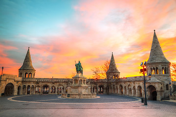 Image showing Fisherman bastion in Budapest, Hungary