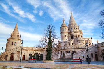 Image showing Fisherman bastion in Budapest, Hungary