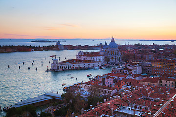 Image showing Aerial view of Venice, Italy