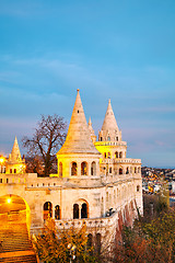 Image showing Fisherman bastion in Budapest, Hungary