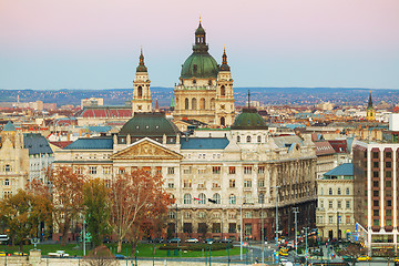 Image showing St Stephen (St Istvan) Basilica in Budapest